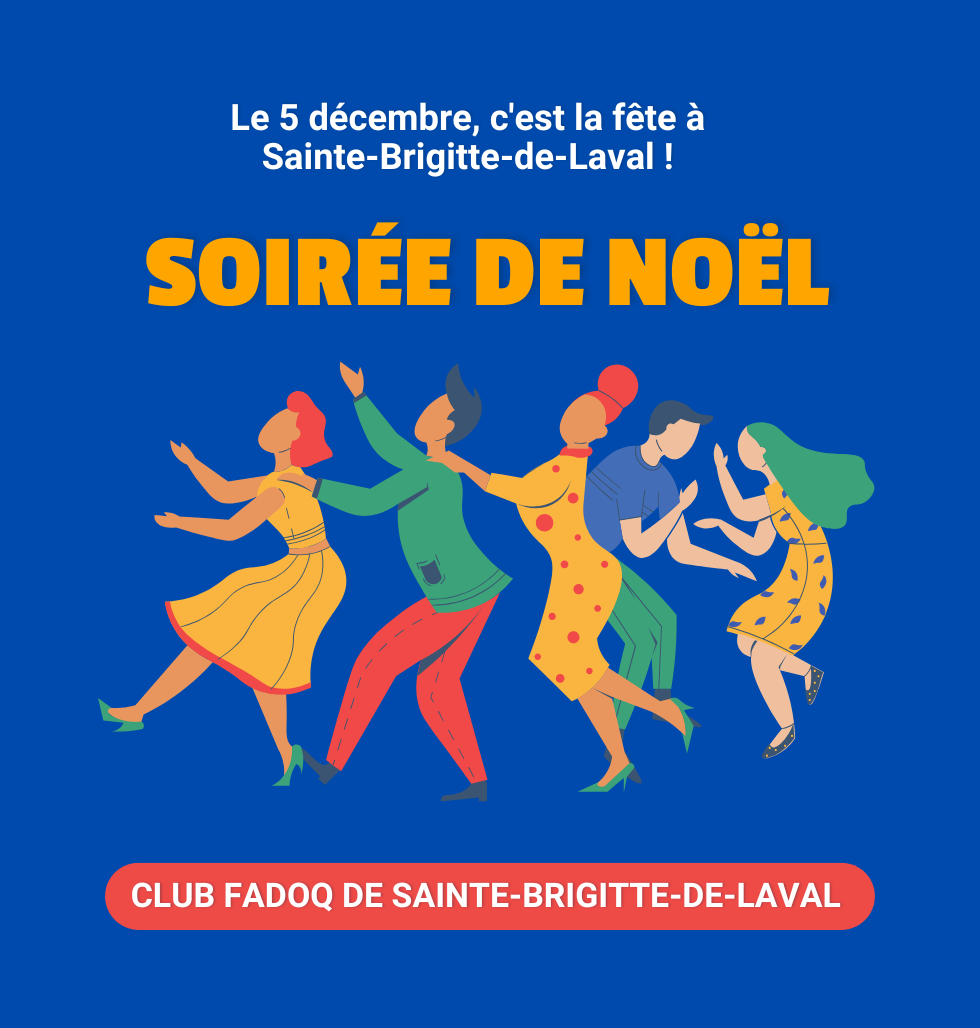 Le 6 décembre, c'est la fête à Sainte Brigitte de Laval !